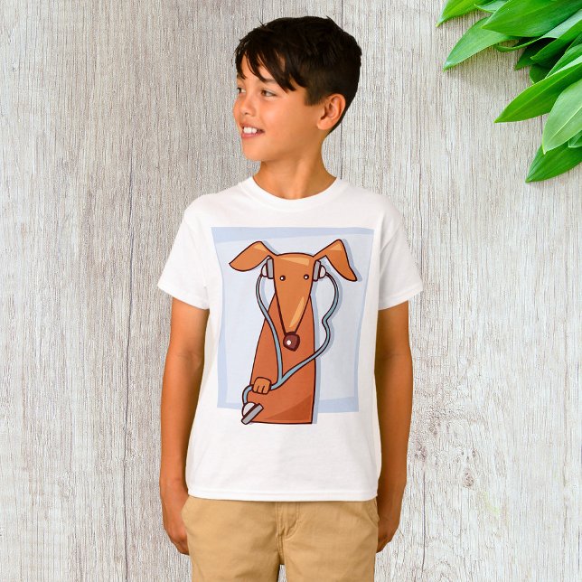 Dog Listening to Music Funny Headphones Pup  T-Shirt (Creator Uploaded)