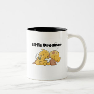 Dog Little Dreamer T-shirts and Gifts Two-Tone Coffee Mug