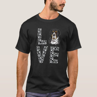 Dog Love Bernese Mountain Dog For Men And Women 1 T-Shirt