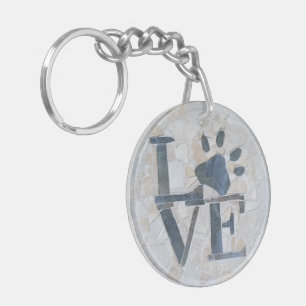 Dog Love Key Ring