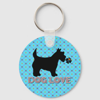 Dog Love Keychain