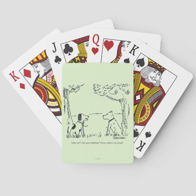 Dog Love Playing Cards (Back)