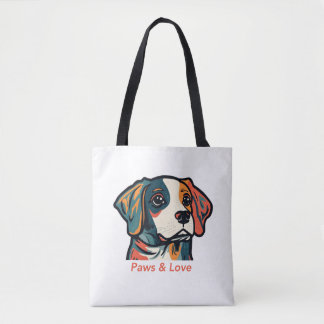 Dog Love Tote Bag