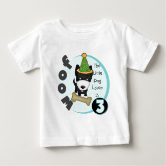 Dog Lover 3rd Birthday T-shirts and Gifts