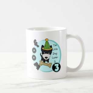 Dog Lover 3rd Birthday T-shirts and Gifts Coffee Mug