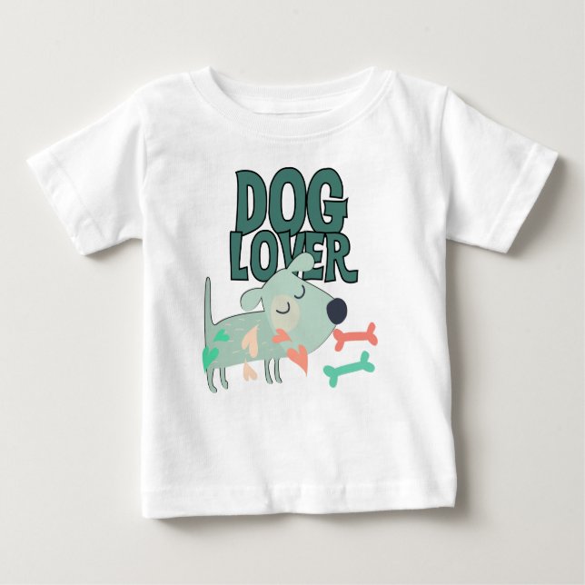 Dog Lover Baby T-Shirt (Front)