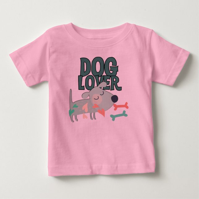 Dog Lover Baby T-Shirt (Front)