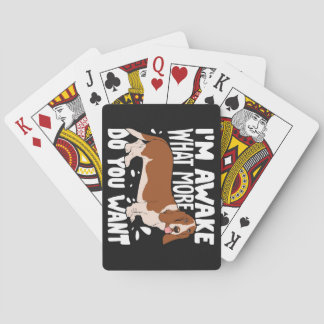 Dog Lover Basset Hound Dog Playing Cards