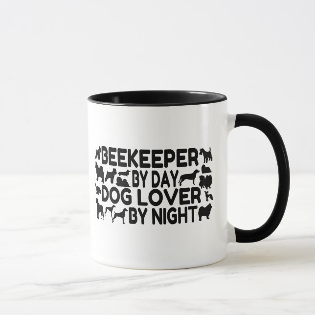 Dog Lover Beekeeper Mug (Right)