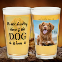 Dog Lover Beer Lover Funny Personalised Pet Photo