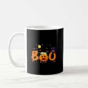 Dog Lover Boo Halloween Labrador Sleep On Pumpkin Coffee Mug