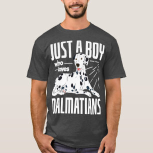 Dog Lover Boys Dog Owner Animal Dalmatian T-Shirt