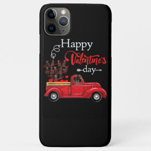 Dog Lover Chocolate Labrador Happy Valentine Case-Mate iPhone Case