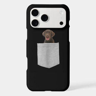 Dog Lover | Chocolate Labrador Puppy In Pocket