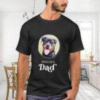 Dog Lover DAD Personalised Cute Puppy Pet Photo