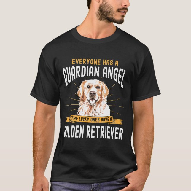 Dog Lover For Golden Retriever Owner T-Shirt (Front)