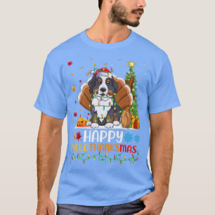 Dog Lover Funny Happy Bernese Mountain Dog HelloTh T-Shirt