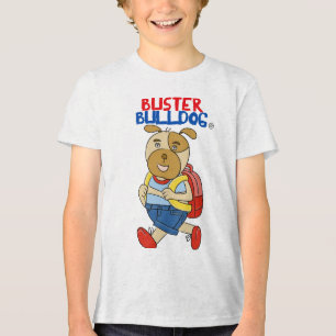 Dog Lover Graphic Cute Puppy Cartoon Children's Tri-Blend Shirt