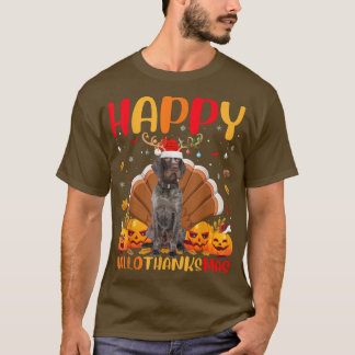Dog Lover Happy German Wirehaired Pointer Dog Hell T-Shirt