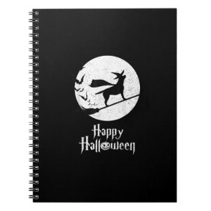 Dog Lover   Happy Halloween Lab Witch Riding Broom Notebook