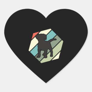Dog Lover Heart Sticker