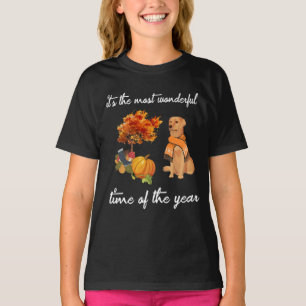 Dog Lover It's The Most Wonderful Time Of The Year T-Shirt