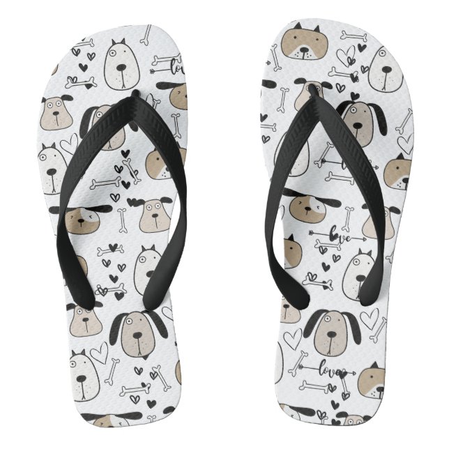Dog Lover Jandals (Footbed)