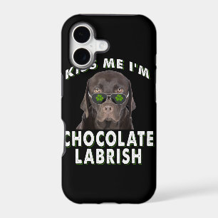 Dog Lover Kiss Me I'm Chocolate Labrish