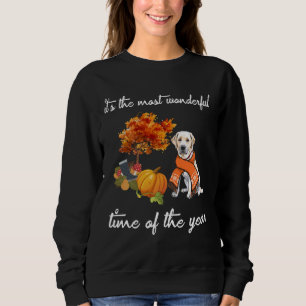 Dog Lover Labrador It's The Most Wonderful Time Sweatshirt
