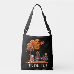 Dog Lover Labrador Retriever It's Fall Y'all Crossbody Bag