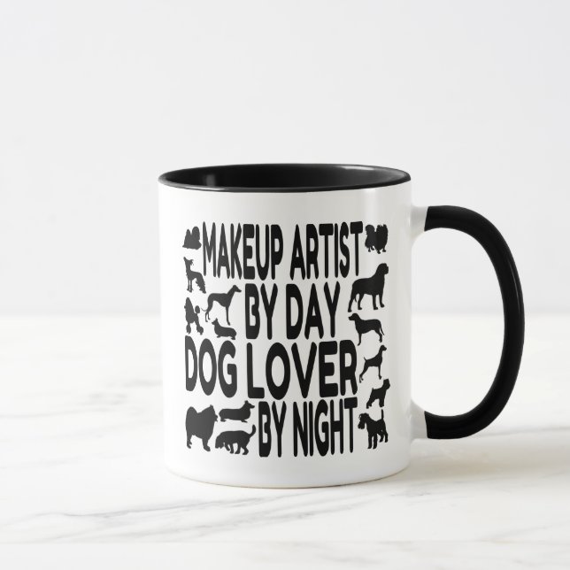 Dog Lover Makeup Artist Mug (Right)