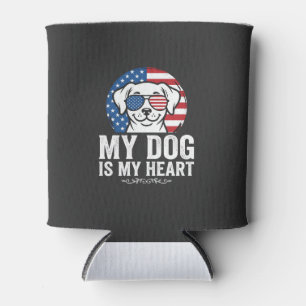 Dog Lover My Dog Is My Heart Can Cooler
