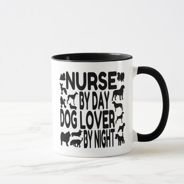Dog Lover Nurse Mug (Right)
