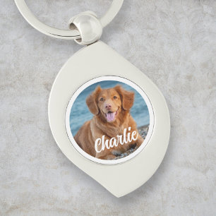 Dog Lover Personalized Pet Photo Keepsake Key Ring