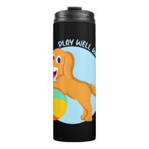 Dog Lover Puppy Breeder Animal Pet Dog Owner Thermal Tumbler