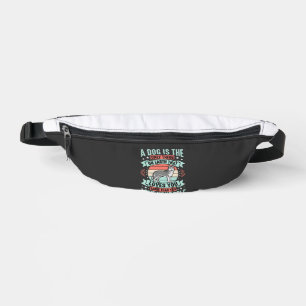 Dog Lover Quote Vintage Husky Graphic Bum Bags