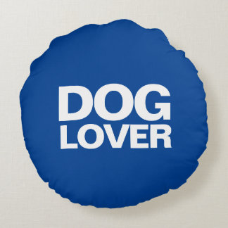 Dog Lover Round Cushion