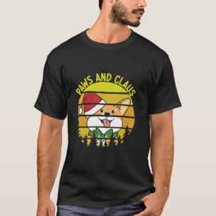 Dog Lover Santa Merry Corgmas Puppy Xmas Day Chris T-Shirt