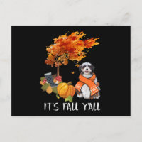 Dog Lover | Shih Tzu is Fall Yall