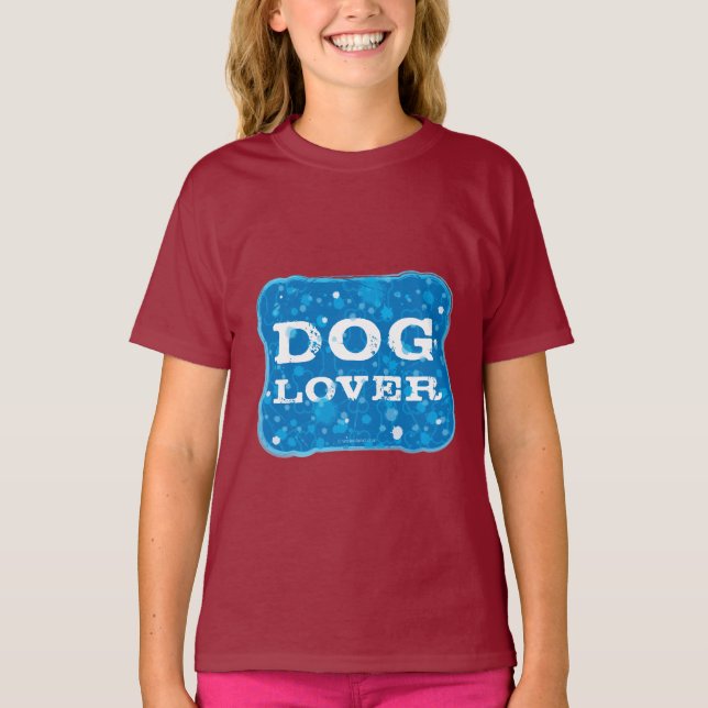 Dog Lover Sign T-shirt (Front)