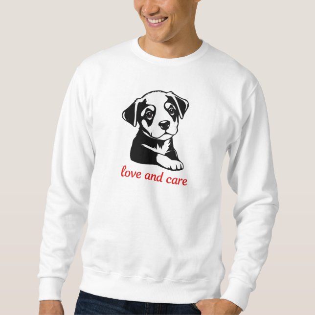 Dog lover  sweatshirt (Front)