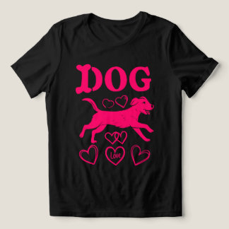 Dog Lover T-Shirt, Funny Dog Mum Gift, Running Dog Tri-Blend Shirt