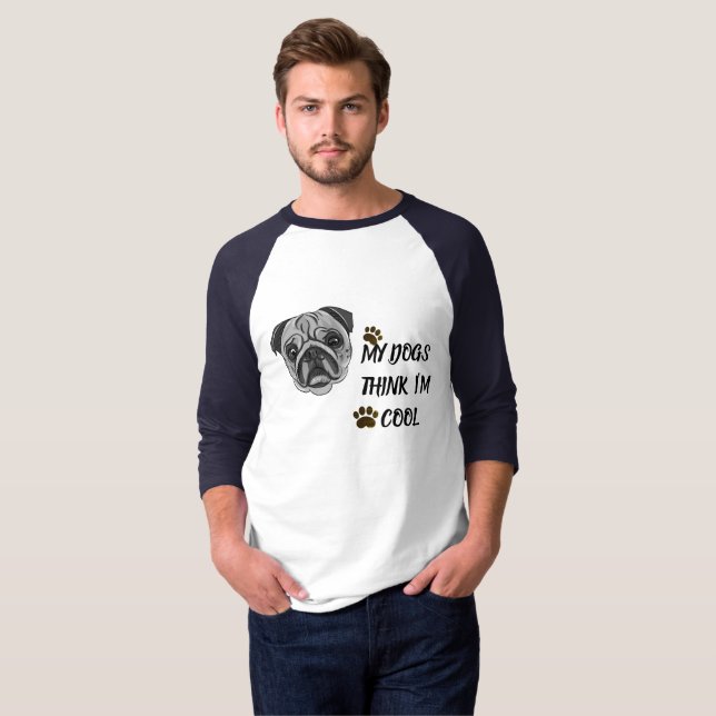 Dog Lover T-Shirt – Pup Design (Front Full)