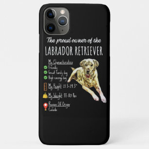 Dog Lover   The Proud Owner Of Labrador Retriever Case-Mate iPhone Case