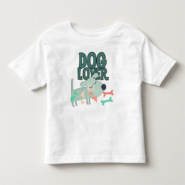 Dog Lover Toddler T-Shirt (Front)