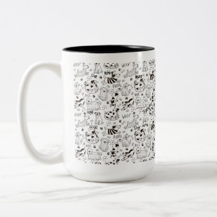 Dog Lover Two-Tone Coffee Mug