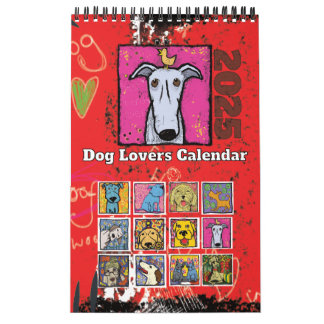 Dog Lovers Calendar 2025