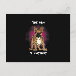 Dog Lovers French Bulldog Gifts Women Men Kids Holiday Postcard