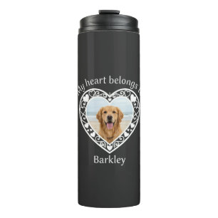 Dog lovers/mum thermal tumbler