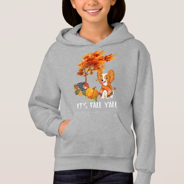 Dog Lovers | Papillon It's Fall Y'all (Front)